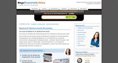 Desktop Screenshot of bauknecht-ersatzteile-gefrierschrank.mega-ersatzteile-online.de