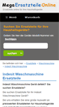 Mobile Screenshot of indesit-ersatzteile-waschmaschine.mega-ersatzteile-online.de