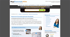 Desktop Screenshot of bauknecht-ersatzteile-dunstabzugshaube.mega-ersatzteile-online.de
