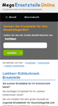 Mobile Screenshot of liebherr-ersatzteile-kuhlschrank.mega-ersatzteile-online.de