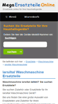 Mobile Screenshot of iarsiltal-ersatzteile-waschmaschine.mega-ersatzteile-online.de