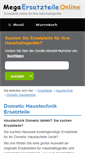 Mobile Screenshot of dometic-ersatzteile-haustechnik.mega-ersatzteile-online.de